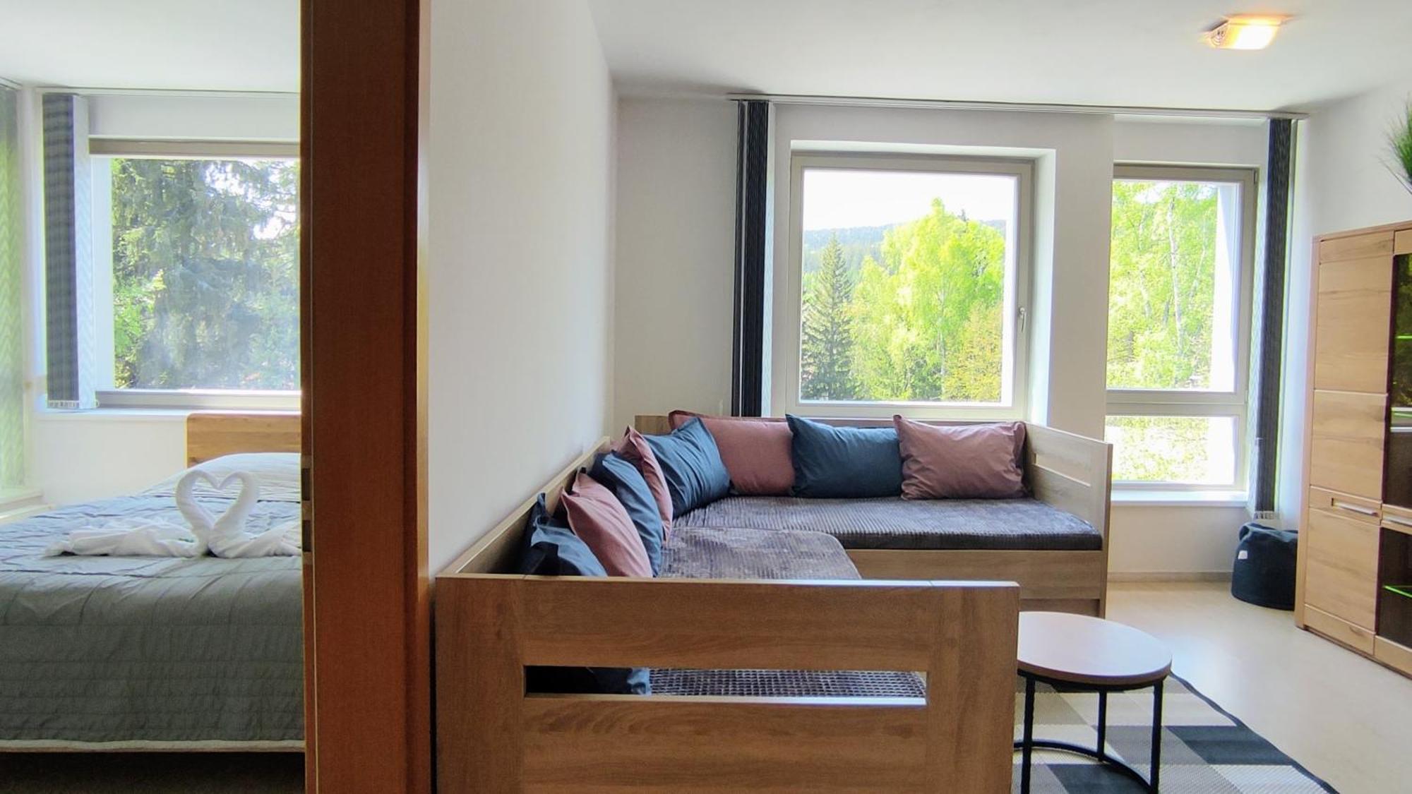 Horsky Rodinny Apartman: Mountain Family Retreat With Wellness & Terrace Apartment Harrachov