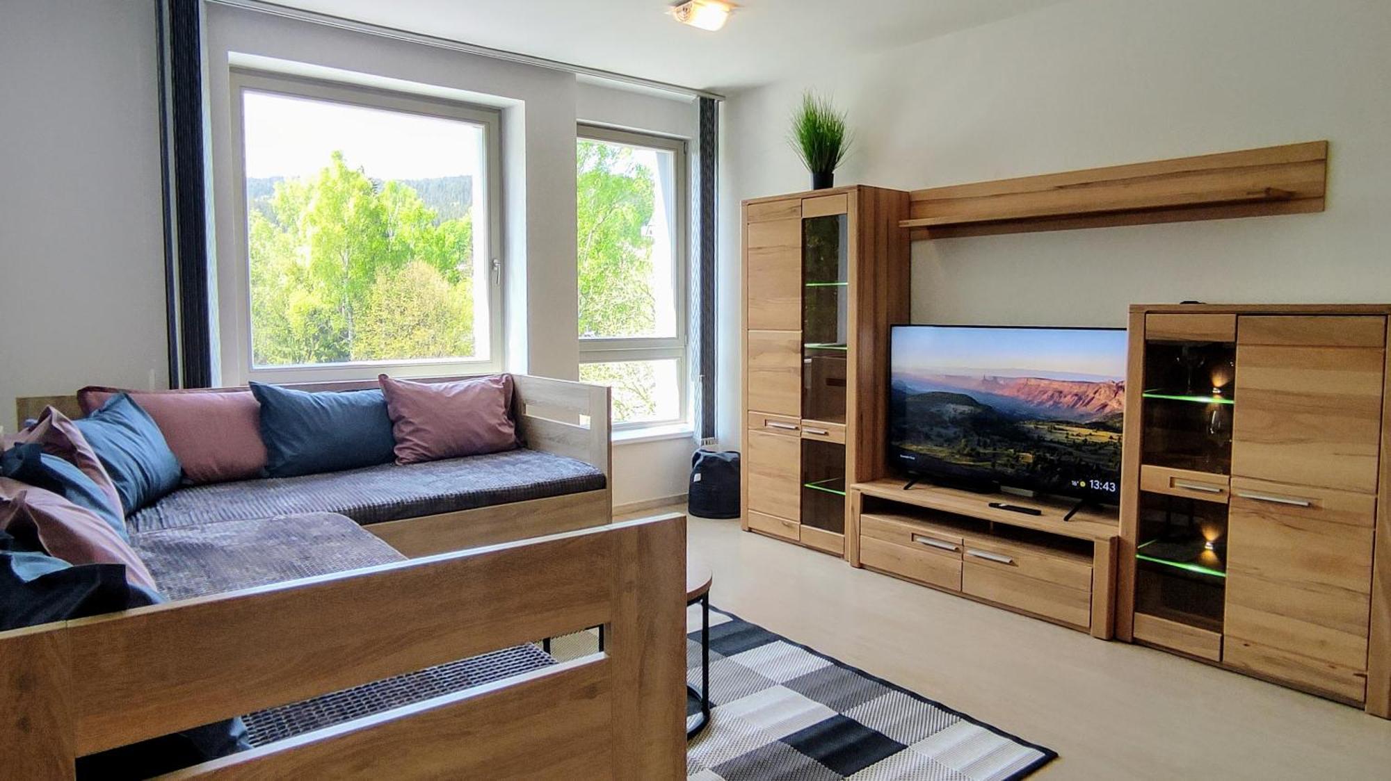 Apartmán Horsky Rodinny Apartman: Mountain Family Retreat With Wellness & Terrace Harrachov